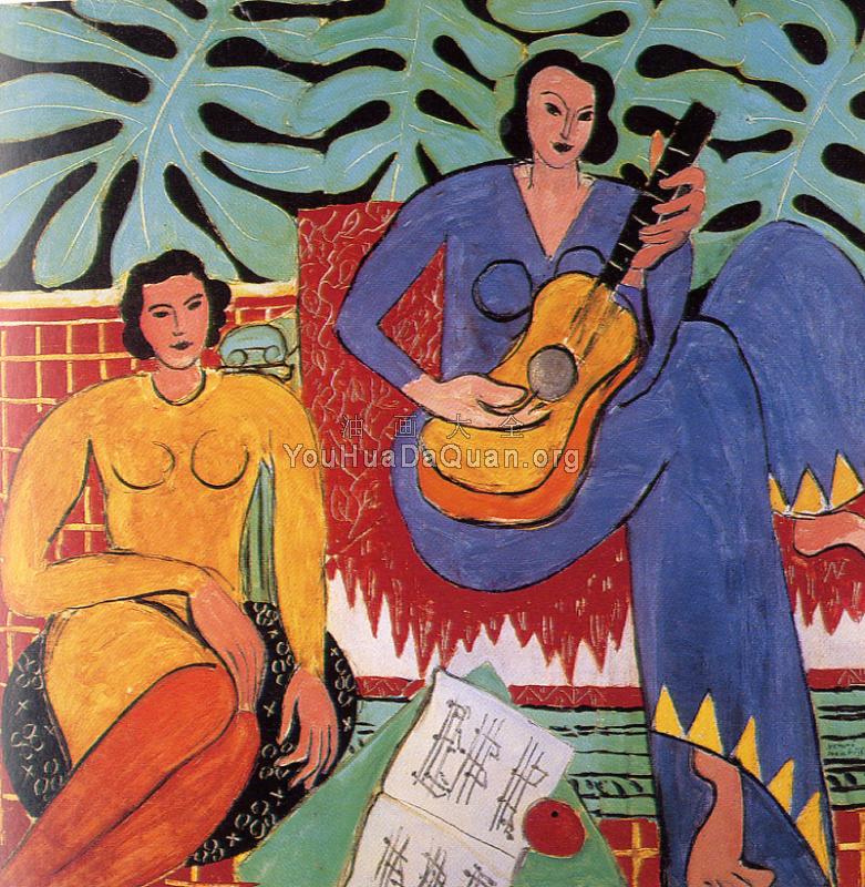 音乐 - 亨利·马蒂斯